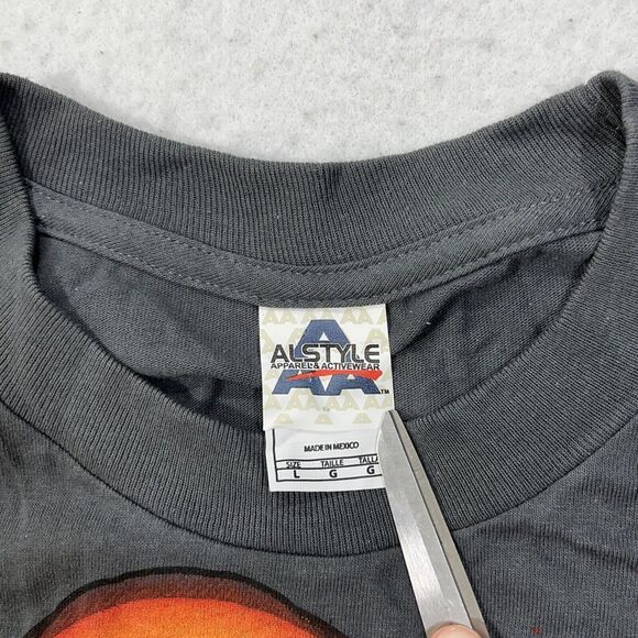 Vintage Nuclear Cowboyz Men's Large Short Sleeve BMX Biking Show Graphic T Shirt - Picture 3 of 12